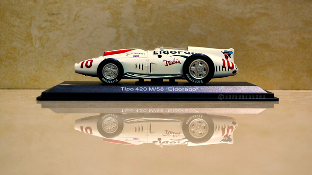 Maserati Tipo 420 M/58 Eldorado, Leo Models, 1:43
